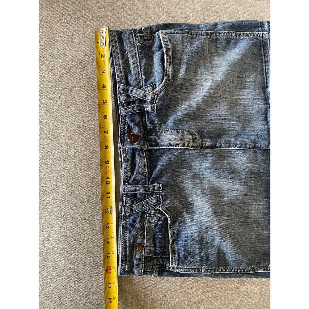 Vintage Dollhouse Juniors Micro Mini Denim Skirt Size 11 - Picture 11 of 11